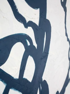 Quadro Dipinto A Mano Con Cornice In Legno Blueplay