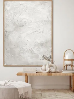 Quadro Dipinto A Mano Con Cornice In Legno Simple Living