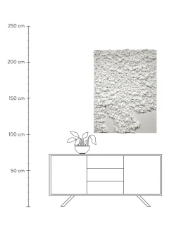 Quadro Dipinto A Mano In Ottica 3D Organic