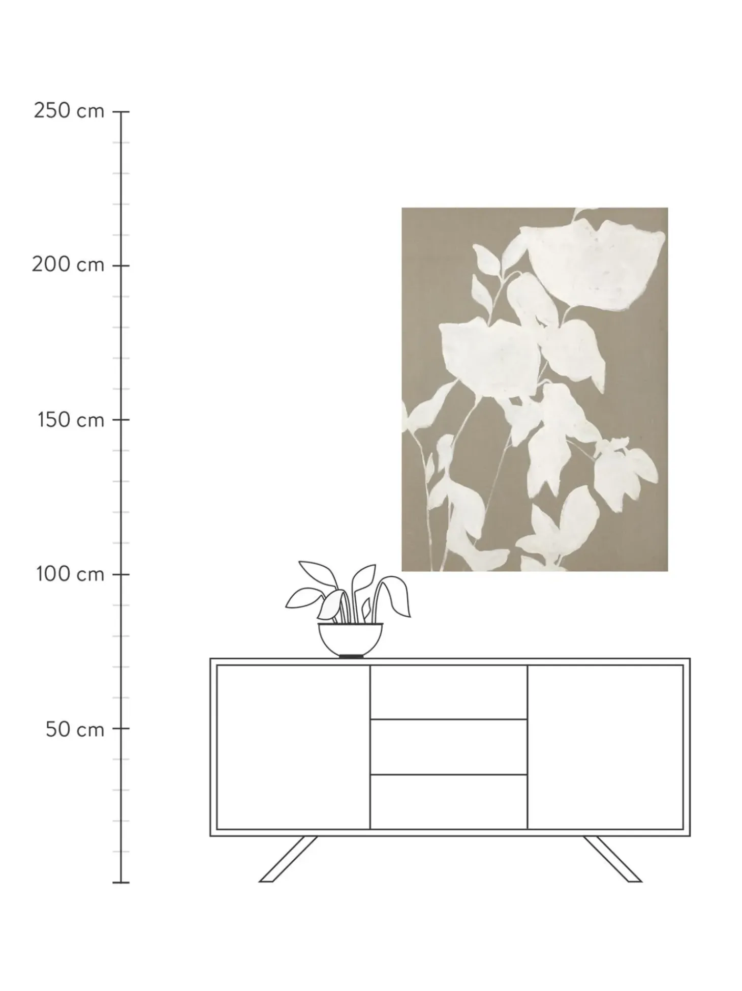 Quadro Su Tela Dipinto A Mano Fortuna