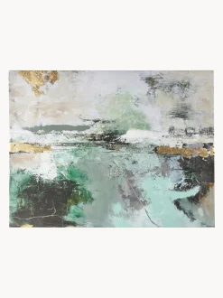 Quadro Su Tela Dipinto A Mano Hillside