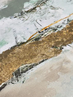 Quadro Su Tela Dipinto A Mano Hillside