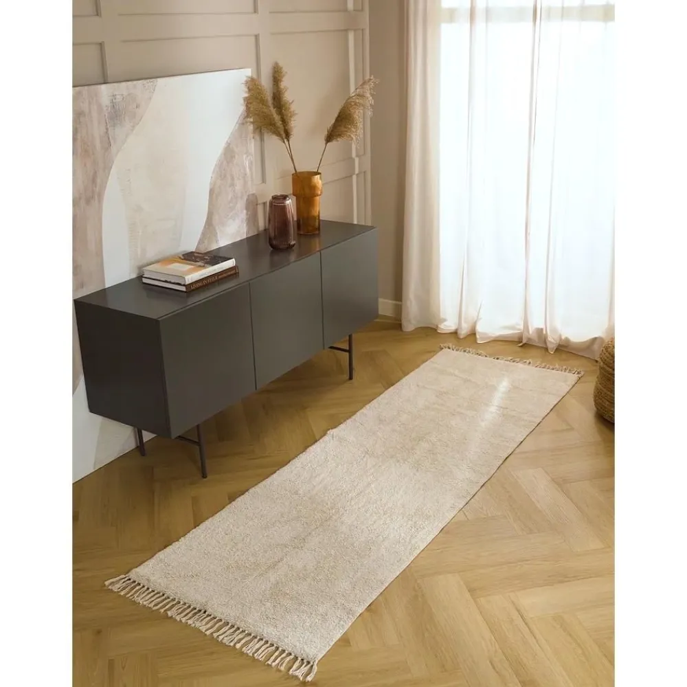 Runner In Cotone Fatto A Mano Con Frange Daya*Westwing Collection Best