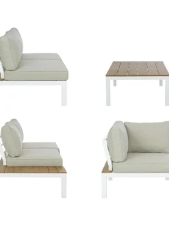 Salotto Da Giardino Elias 4 Pz