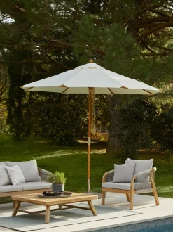 Salotto Da Giardino In Legno Di Acacia Lu 4 Pz