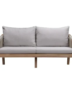 Salotto Da Giardino In Legno Di Acacia Lu 4 Pz