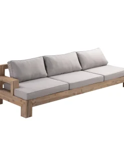 Salotto Da Giardino In Legno Di Acacia Joshua 4 Pz