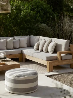 Salotto Da Giardino In Legno Di Acacia Joshua 4 Pz