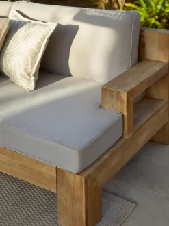 Salotto Da Giardino In Legno Di Acacia Joshua 4 Pz