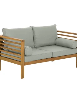 Salotto Da Giardino In Legno Di Acacia Bo 4 Pz