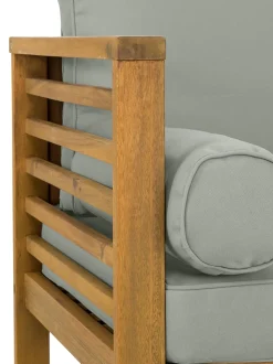 Salotto Da Giardino In Legno Di Acacia Bo 4 Pz