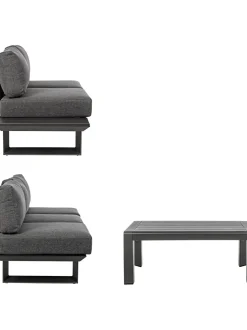 Salotto Da Giardino Konnor 3 Pz