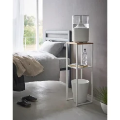 Scaffale Con Piano In Legno Di Bambu Tower*Yamazaki New