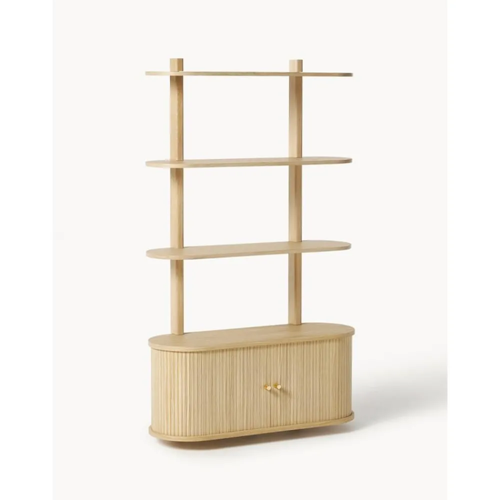 Scaffale Da Parete Con Frontale Scanalato Calary*Westwing Collection Fashion