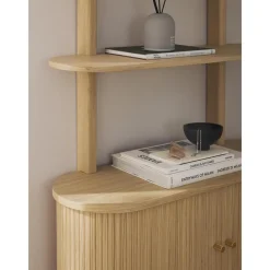 Scaffale Da Parete Con Frontale Scanalato Calary*Westwing Collection Fashion