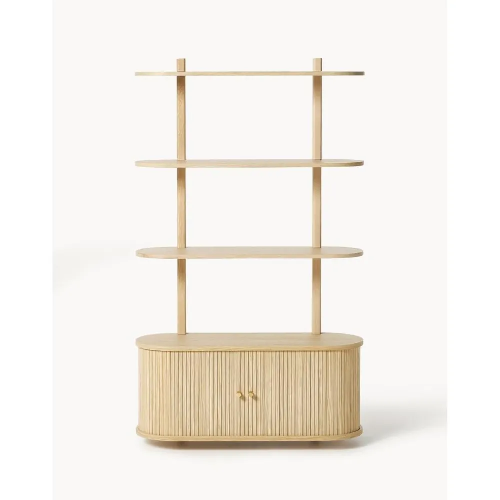 Scaffale Da Parete Con Frontale Scanalato Calary*Westwing Collection Fashion