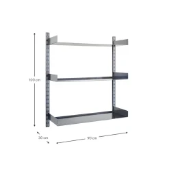 Scaffale Da Parete In Acciaio Fari*House Doctor Sale