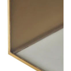 Scaffale Da Parete In Metallo Con Ripiani In Vetro E Anta In Vetro Ada*Nordal Best