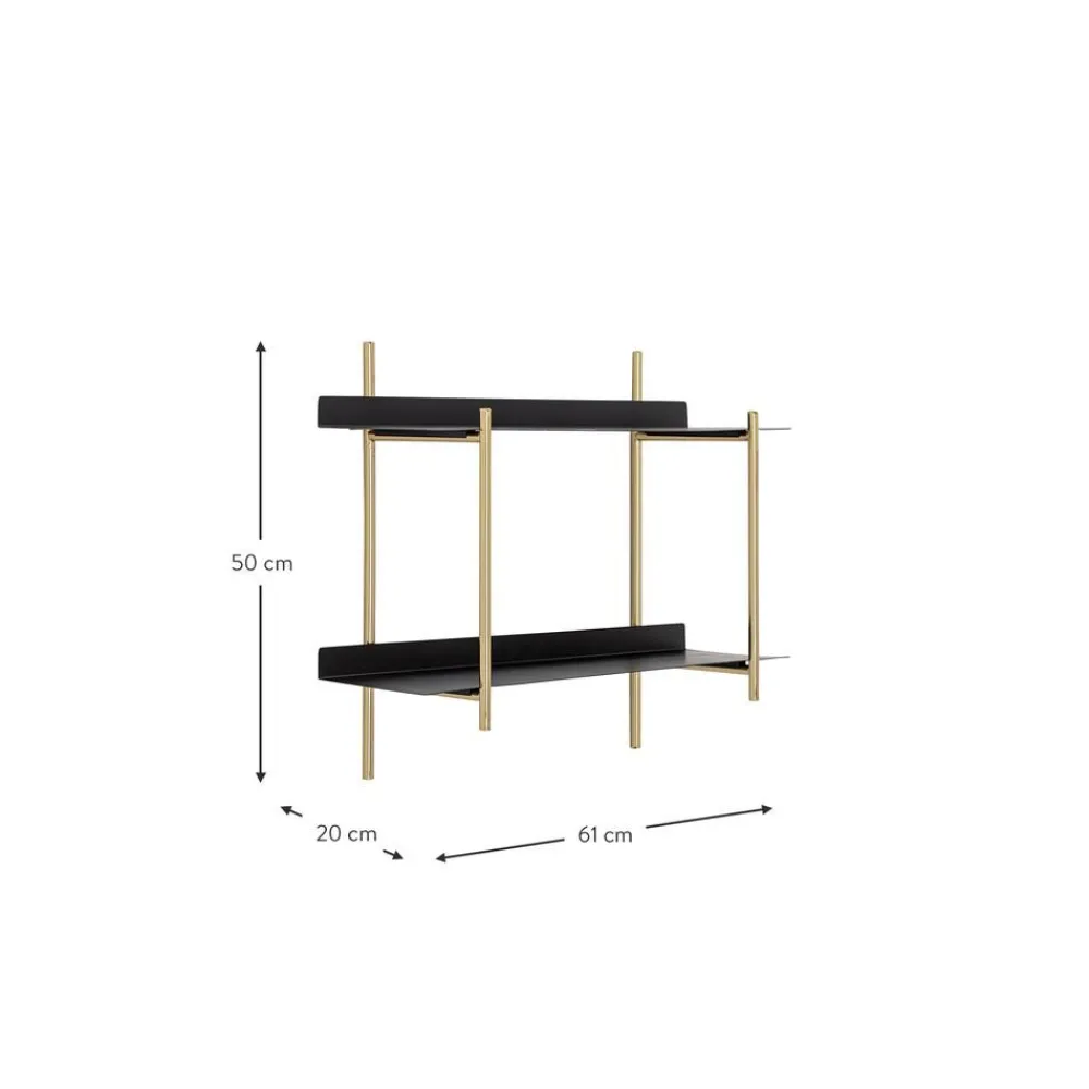 Scaffale Da Parete In Metallo Marvin*Bloomingville New