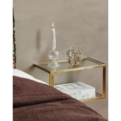 Scaffale Da Parete In Metallo Nera*Nordal Outlet