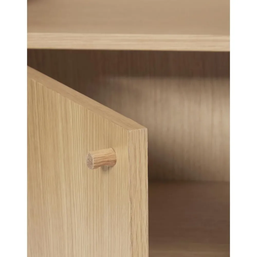 Scaffale In Legno Di Quercia Prime*Hübsch Fashion