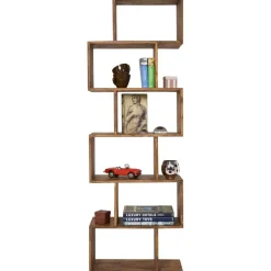 Scaffale In Legno Di Sheesham Authentico Zick Zack*Kare Design New