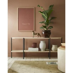 Scaffale In Legno E Metallo Gugge*Ellos Home Clearance