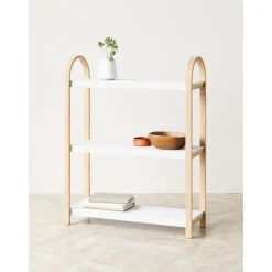 Scaffale In Metallo Con Struttura In Legno Bellwood*Umbra Outlet