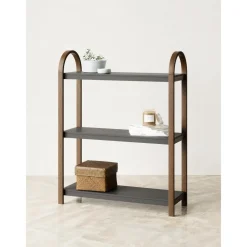 Scaffale In Metallo Con Struttura In Legno Bellwood*Umbra Outlet