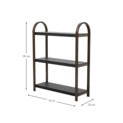 Scaffale In Metallo Con Struttura In Legno Bellwood*Umbra Outlet