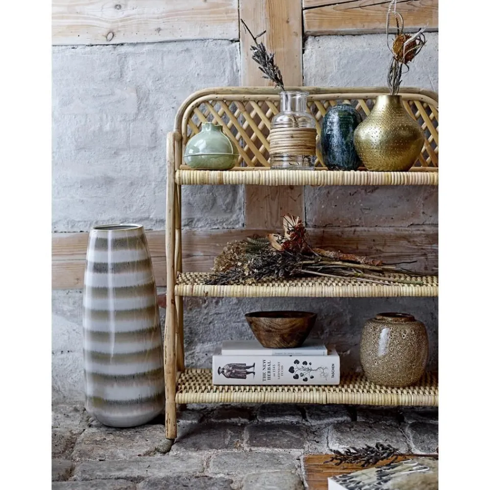 Scaffale Piccolo In Fibra Naturale Ezra*Bloomingville Clearance