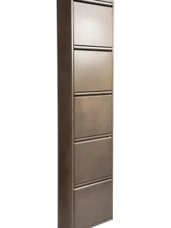 Scarpiera Da Parete Con Scomparti A Ribalta Caruso