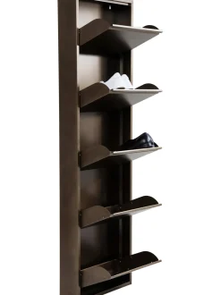 Scarpiera Da Parete Con Scomparti A Ribalta Caruso