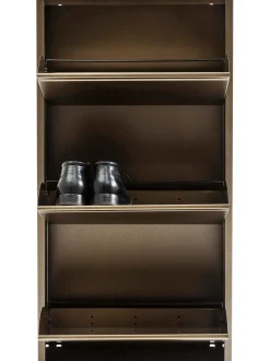 Scarpiera Da Parete Con Scomparti A Ribalta Caruso