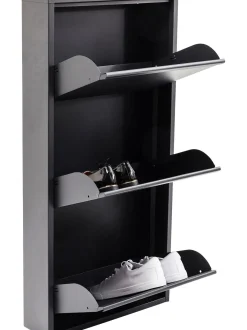 Scarpiera Da Parete Con Scomparti A Ribalta Caruso