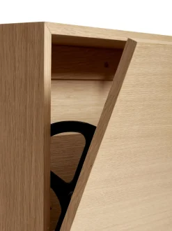 Scarpiera Da Parete In Legno Di Rovere Collect