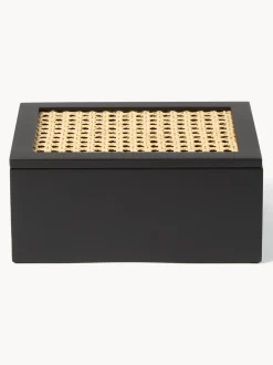 Scatola Portaoggetti Con Intreccio Viennese Carina