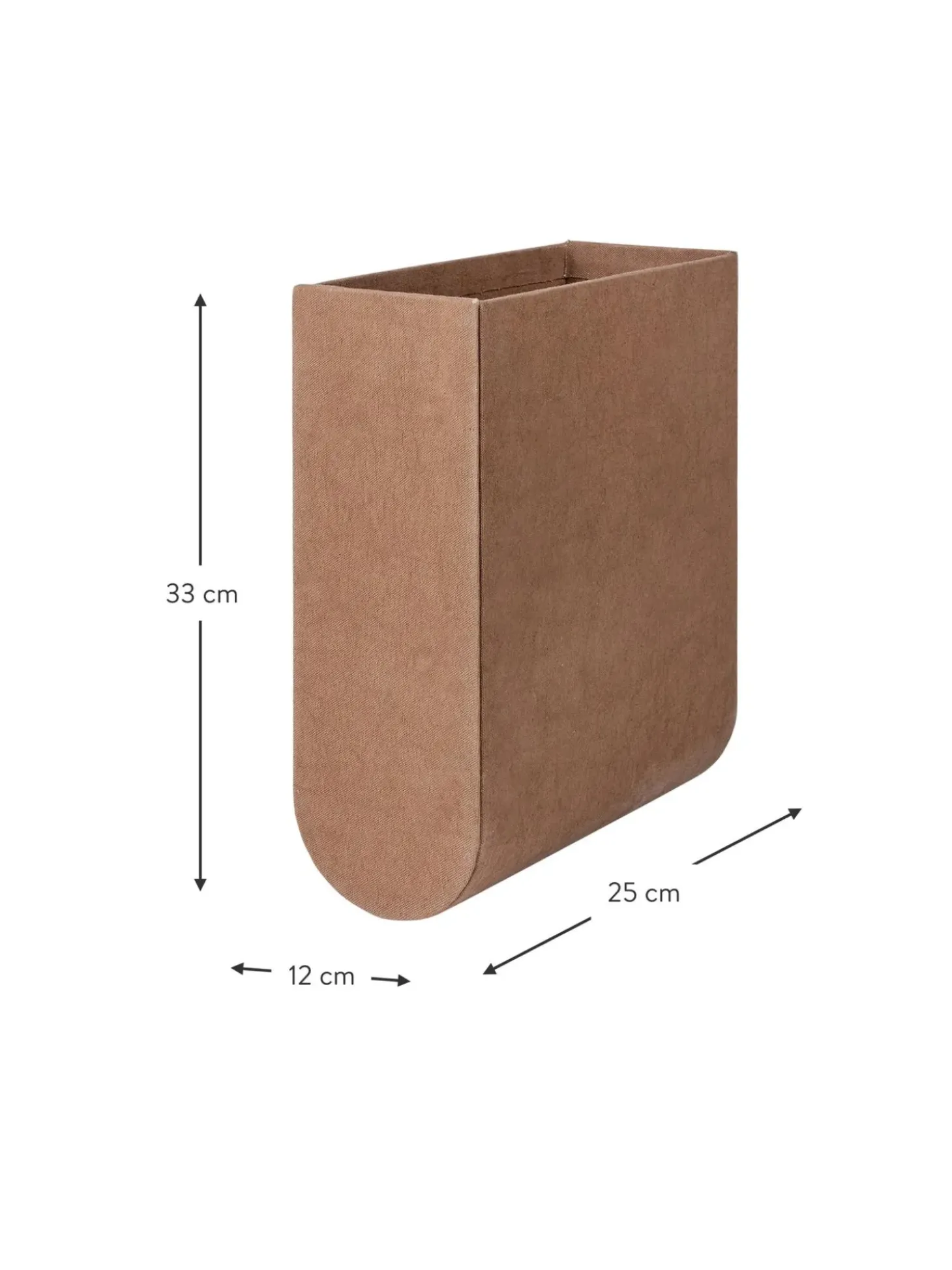 Scatola Portaoggetti Fatta A Mano Curved