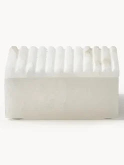 Scatola Portaoggetti Jutta Con Coperchio Scanalato