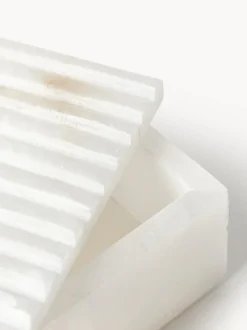 Scatola Portaoggetti Jutta Con Coperchio Scanalato