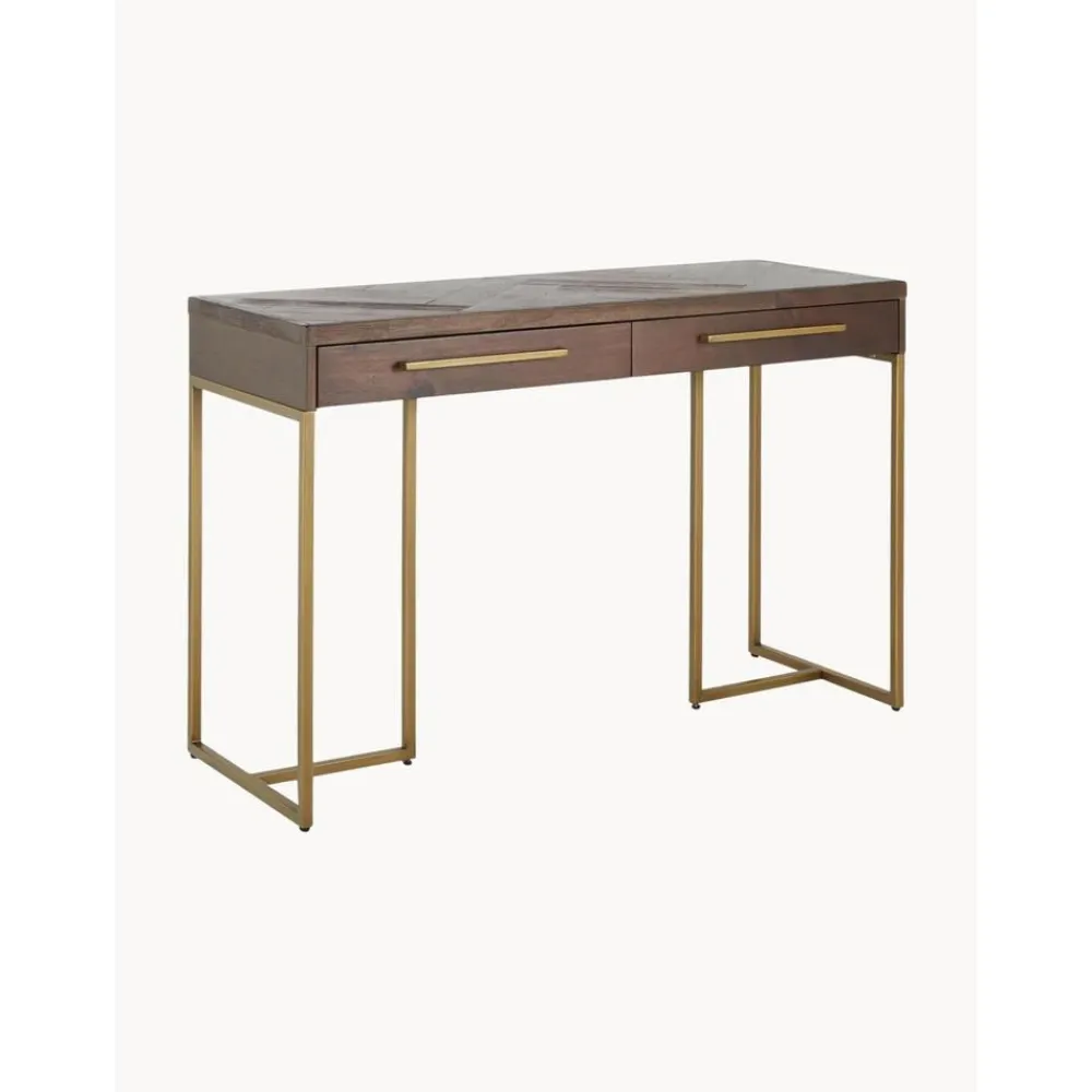 Scrivania A Spina Di Pesce Con Cassetti Classe*Dutchbone Best