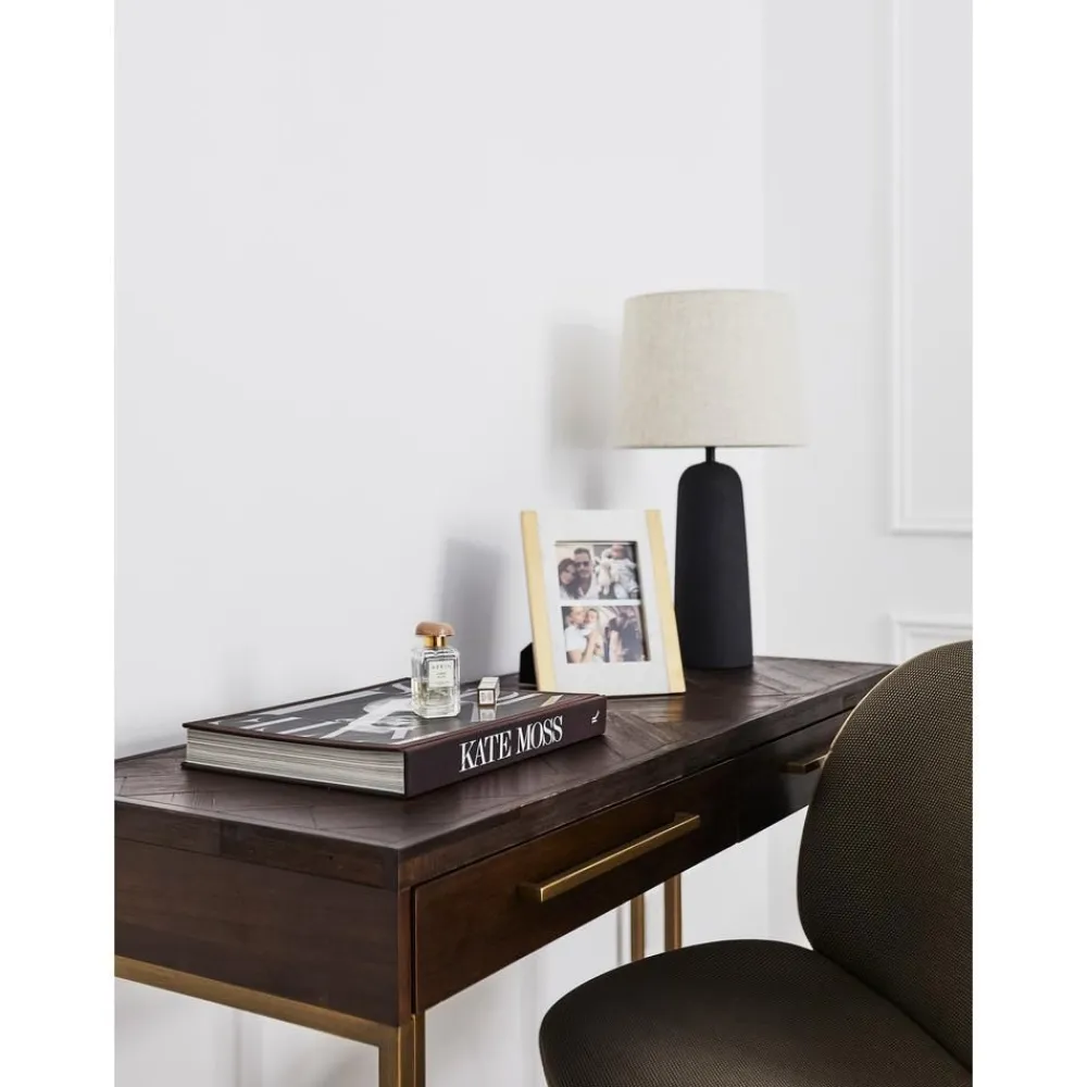 Scrivania A Spina Di Pesce Con Cassetti Classe*Dutchbone Best