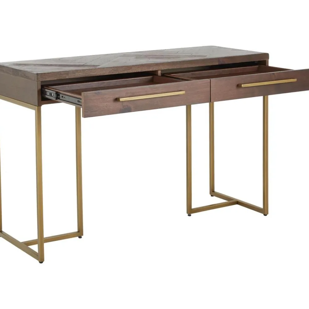 Scrivania A Spina Di Pesce Con Cassetti Classe*Dutchbone Best