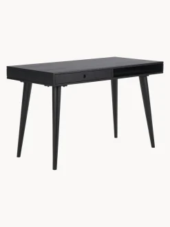 Scrivania Con Cassetto In Legno Massiccio Tova