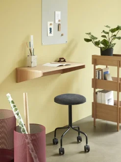 Scrivania Da Parete In Legno Di Quercia Folk