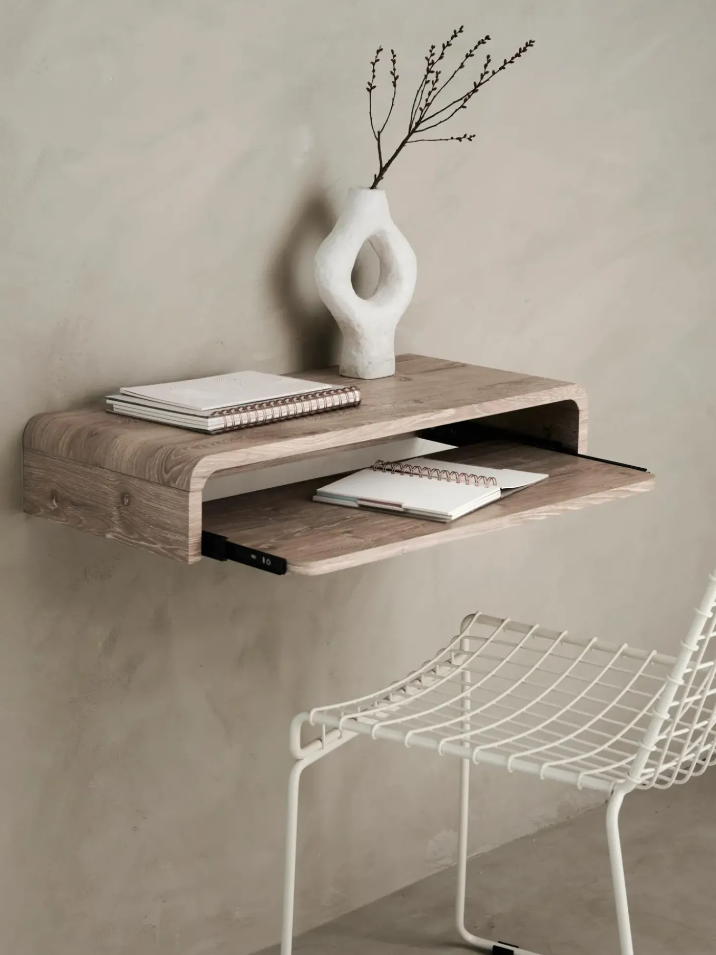 Scrivania Da Parete In Legno Woodie