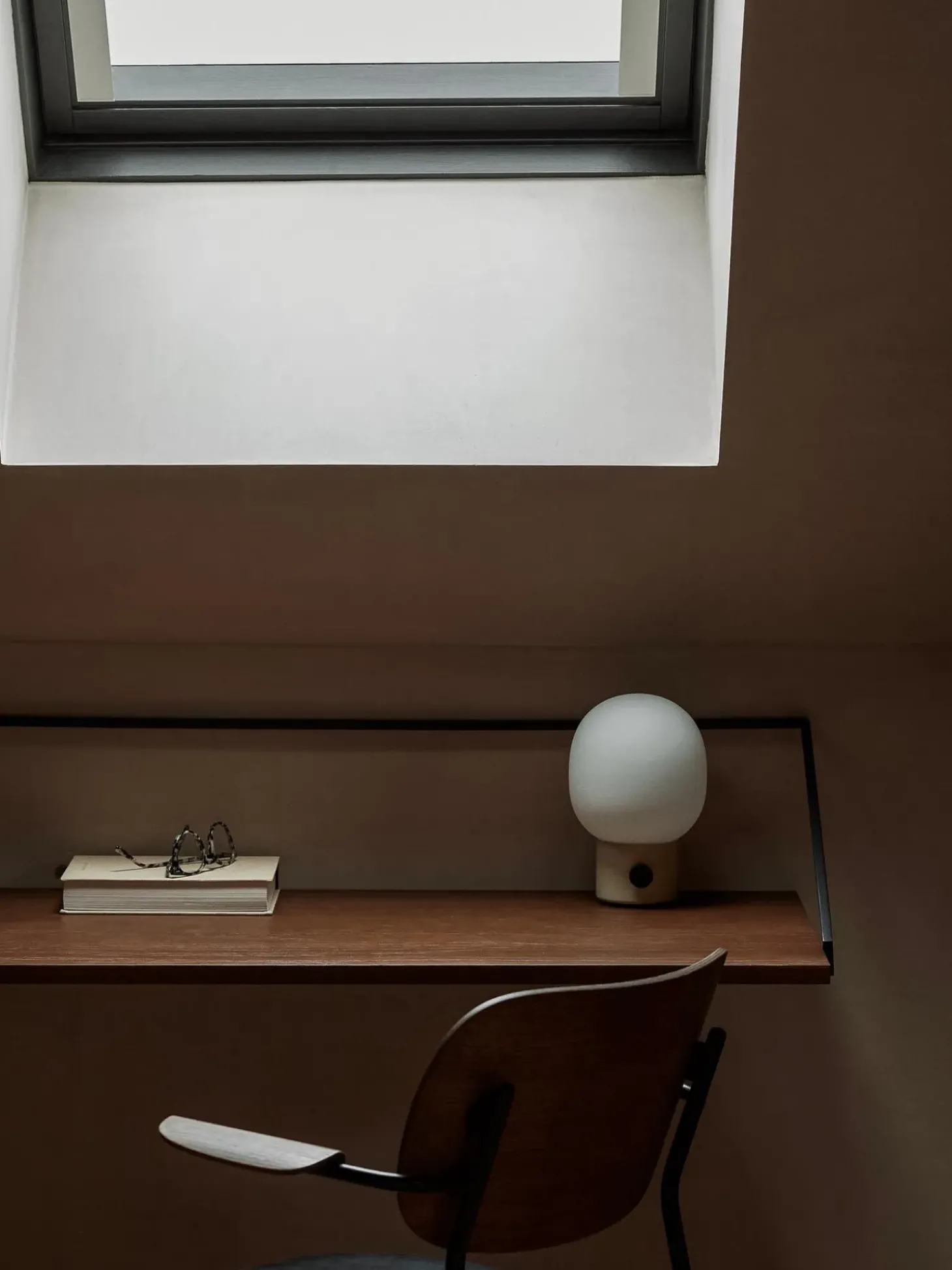 Scrivania Da Parete In Legno E Metallo Rail