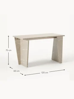 Scrivania Effetto Travertino Liam