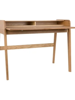 Scrivania In Legno Con Piano Scanalato E Arrotolabile Barbier