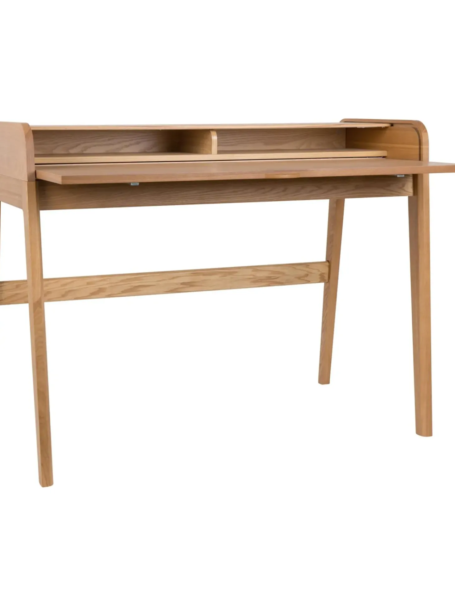 Scrivania In Legno Con Piano Scanalato E Arrotolabile Barbier